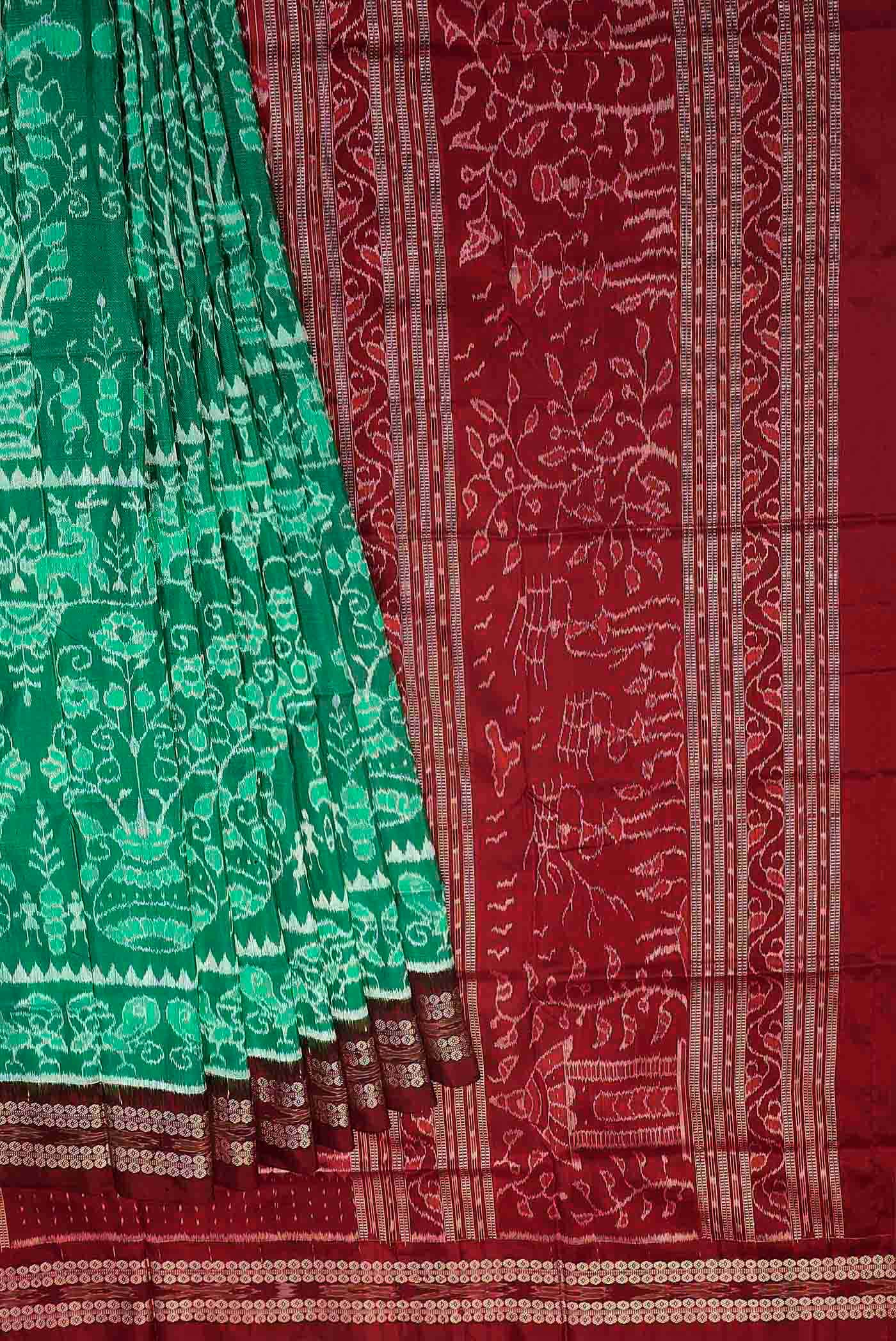 Black Orissa Silk Saree