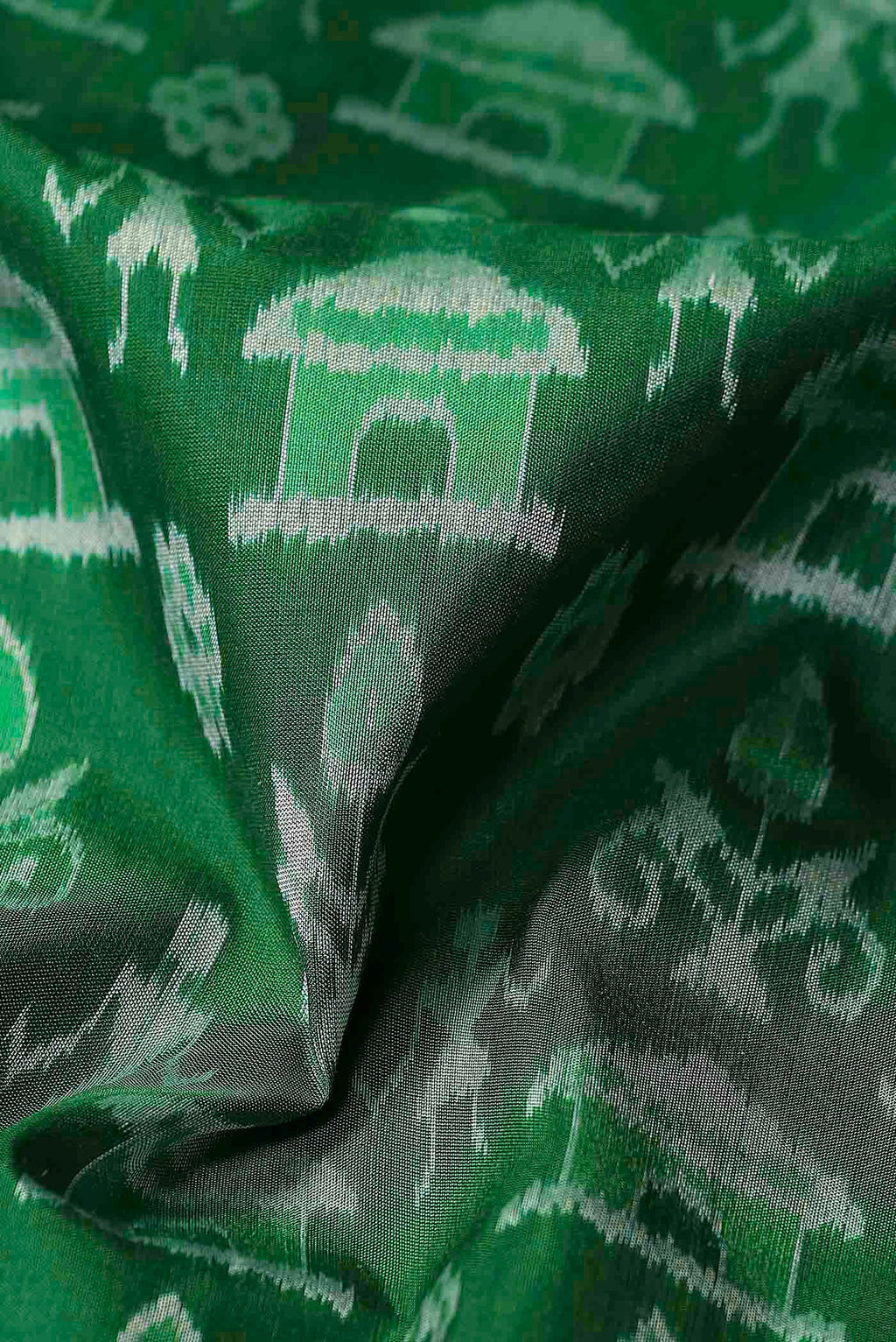 Green Orissa Silk Saree