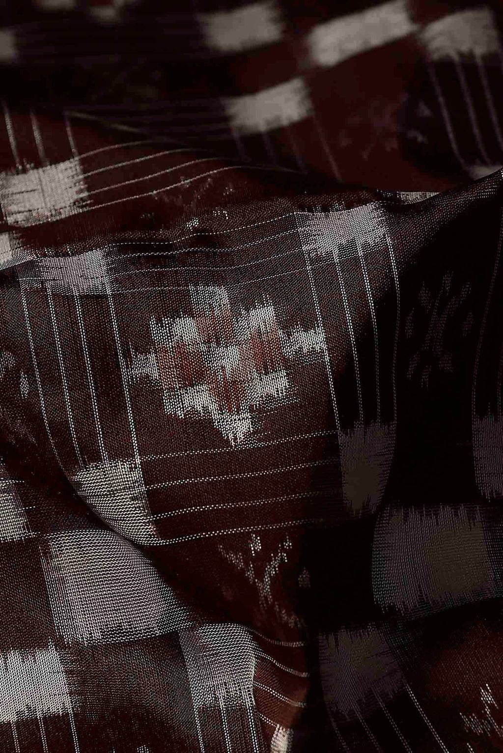 Brown Orissa Silk Saree