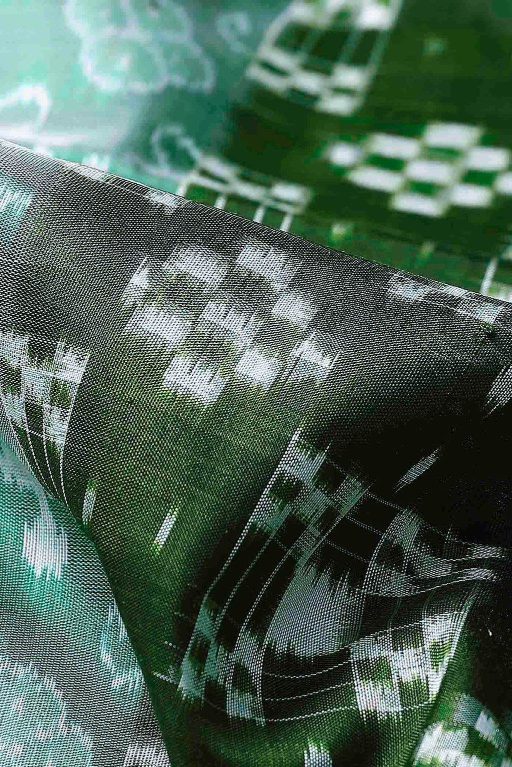 Green Orissa Silk Saree