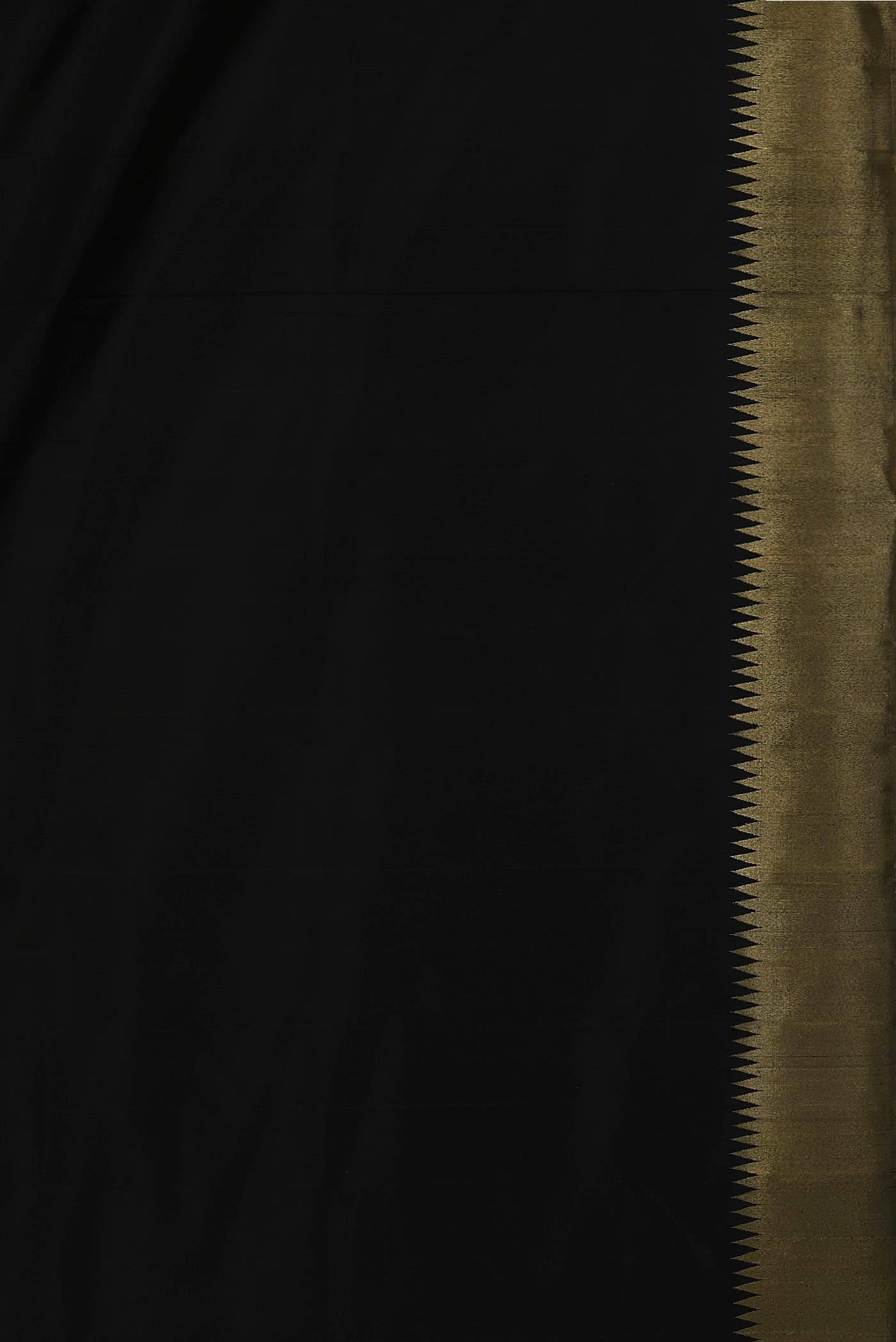 Black Kanchipuram Silk Saree