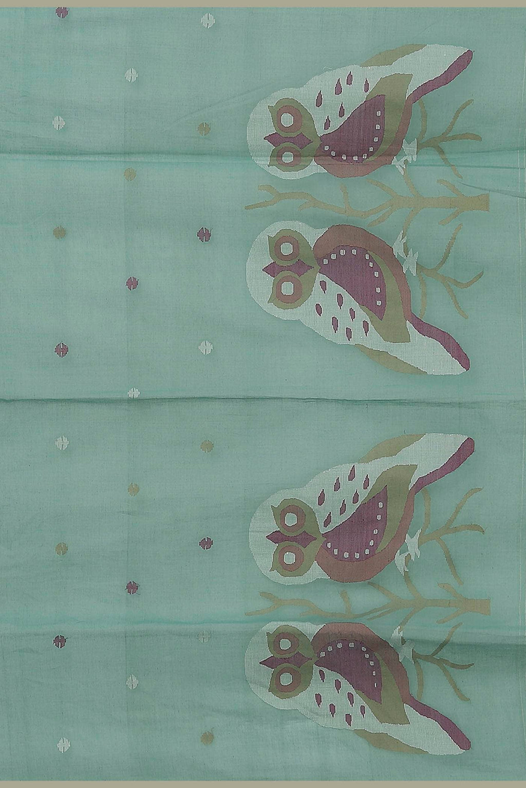 Green Bengal Cotton Saree