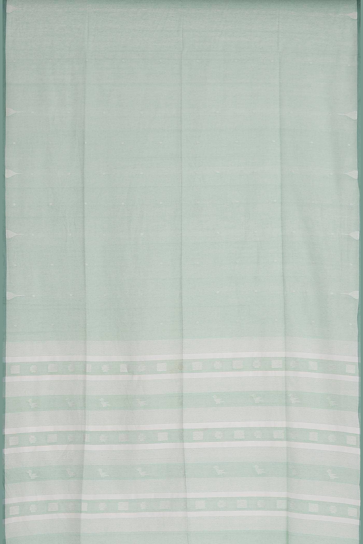 Green Bengal Cotton Saree