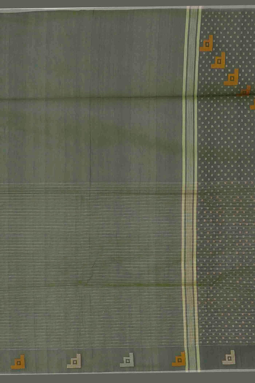 Green Bengal Cotton Saree