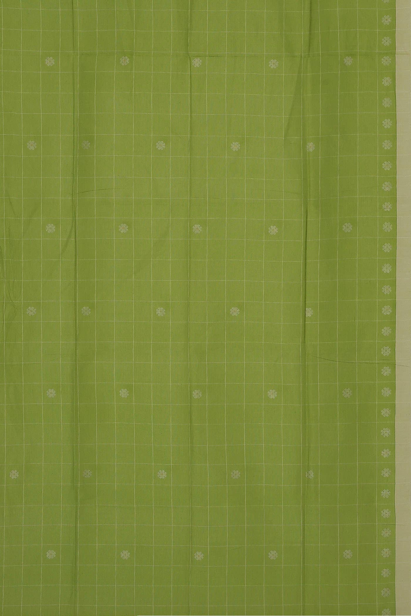 Green Bengal Cotton Saree