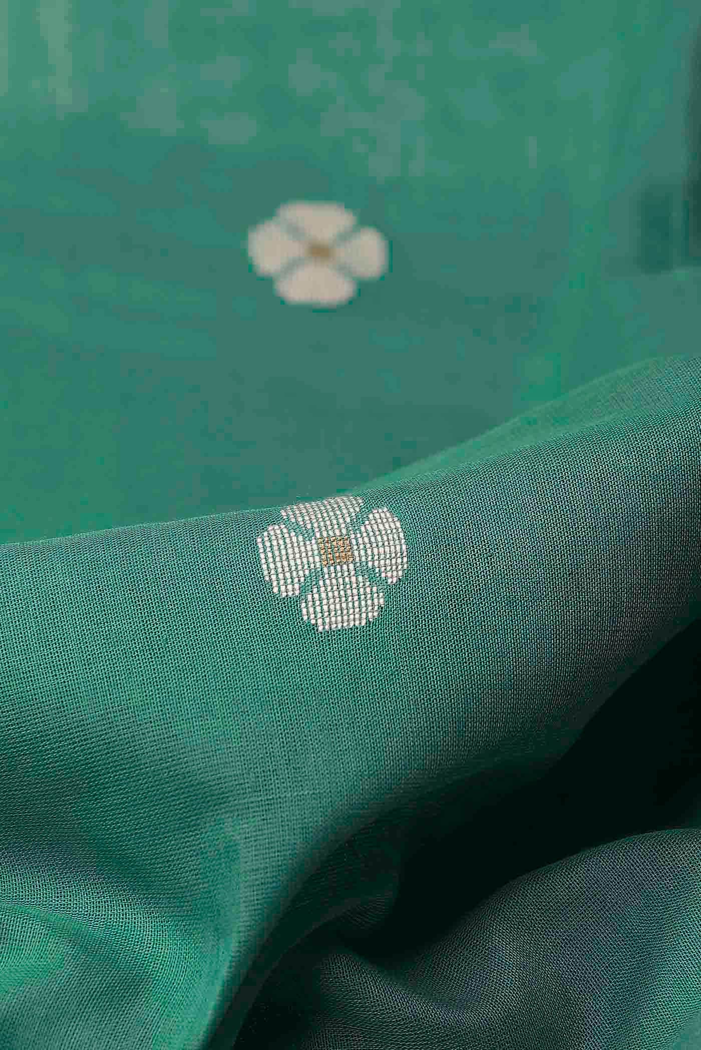 Green Bengal Cotton Saree
