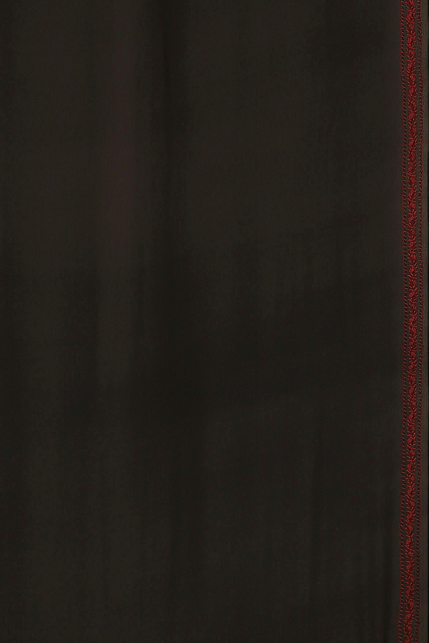 Black Georgette Saree