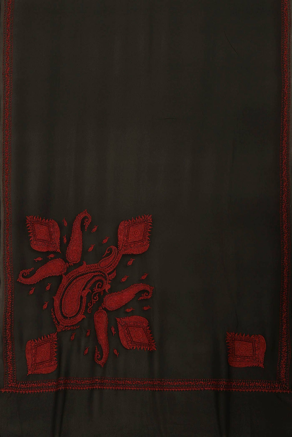 Black Georgette Saree