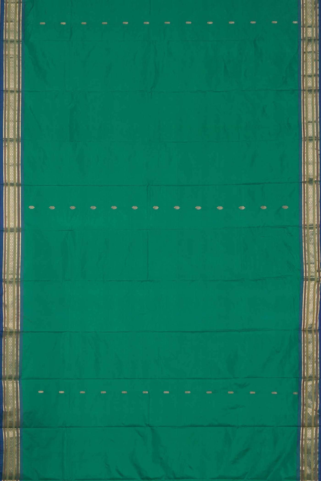 Green Blended Bangalore Silk Saree