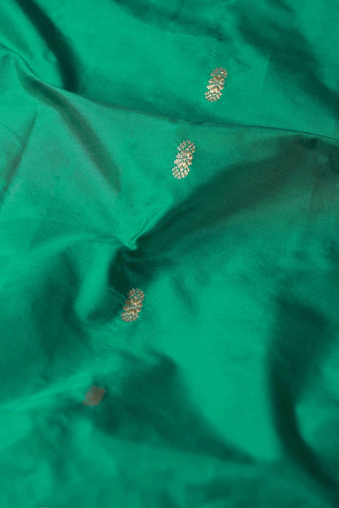 Green Blended Bangalore Silk Saree