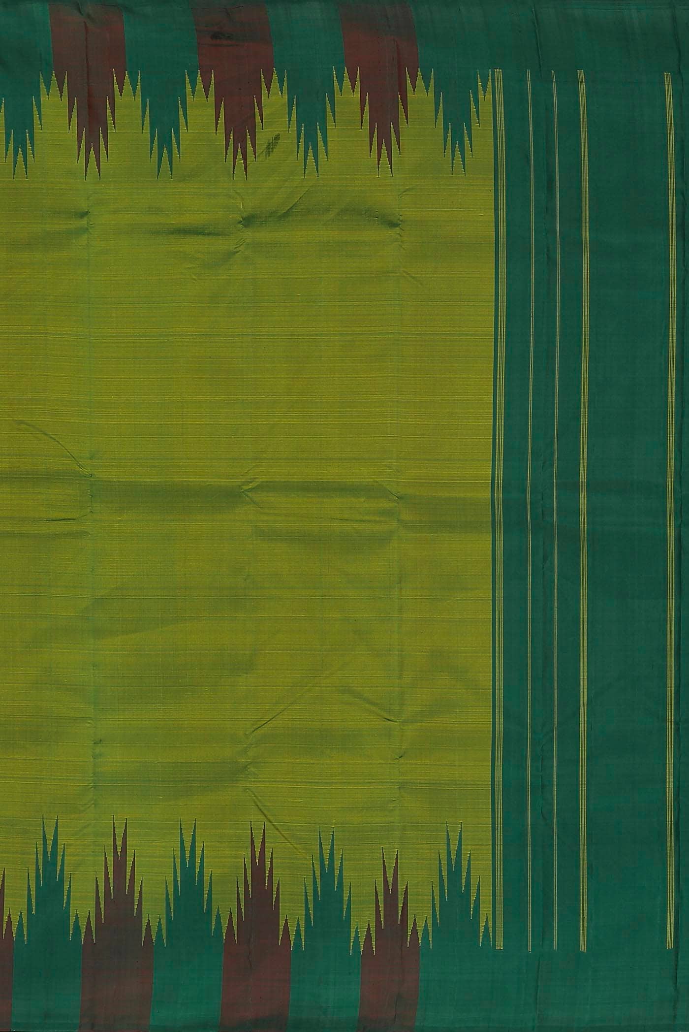 Green Kanchipuram Silk Saree