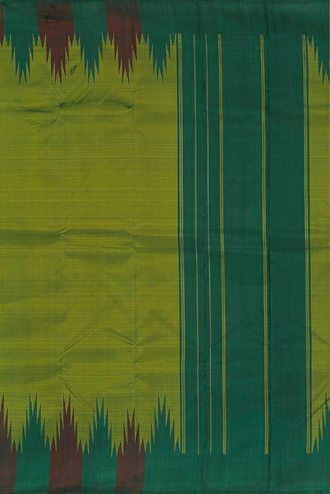 Green Kanchipuram Silk Saree