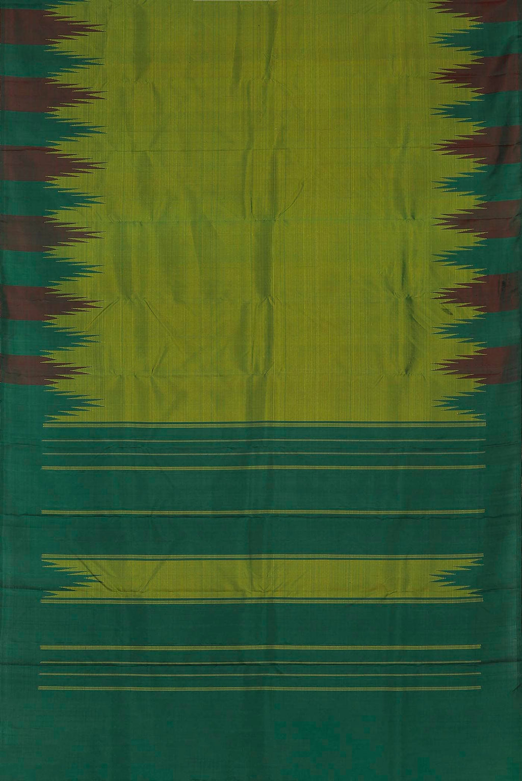 Green Kanchipuram Silk Saree