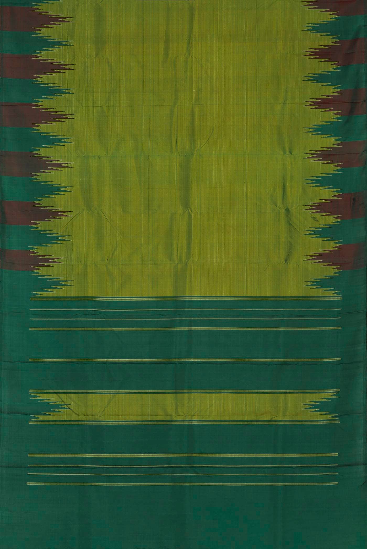 Green Kanchipuram Silk Saree