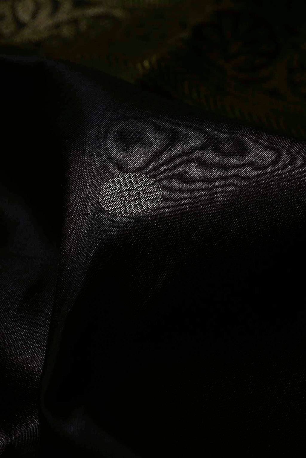 Black Kanchipuram Silk Saree