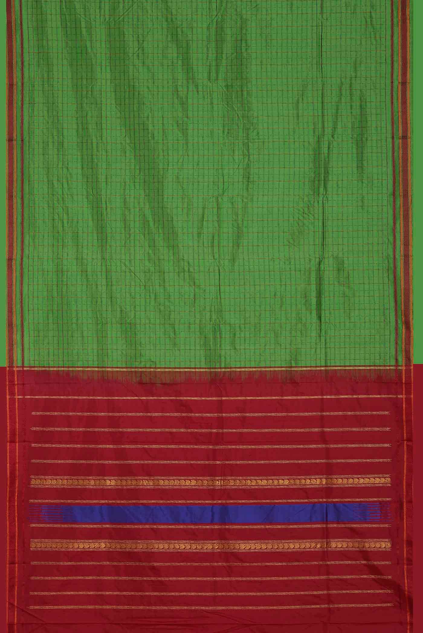 Green Kanchipuram Silk Saree