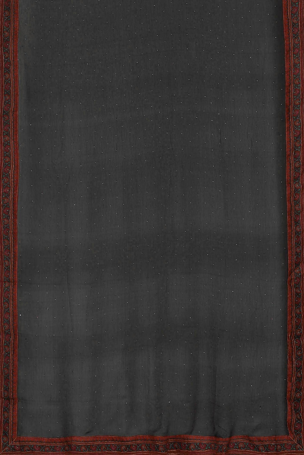 Black Mysore Chiffon Saree