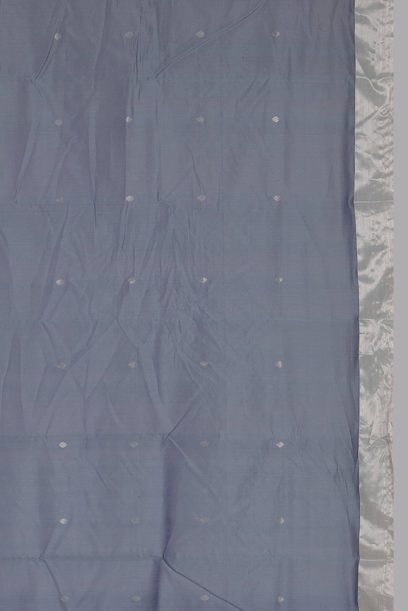 Blue Chanderi Silk Cotton Saree