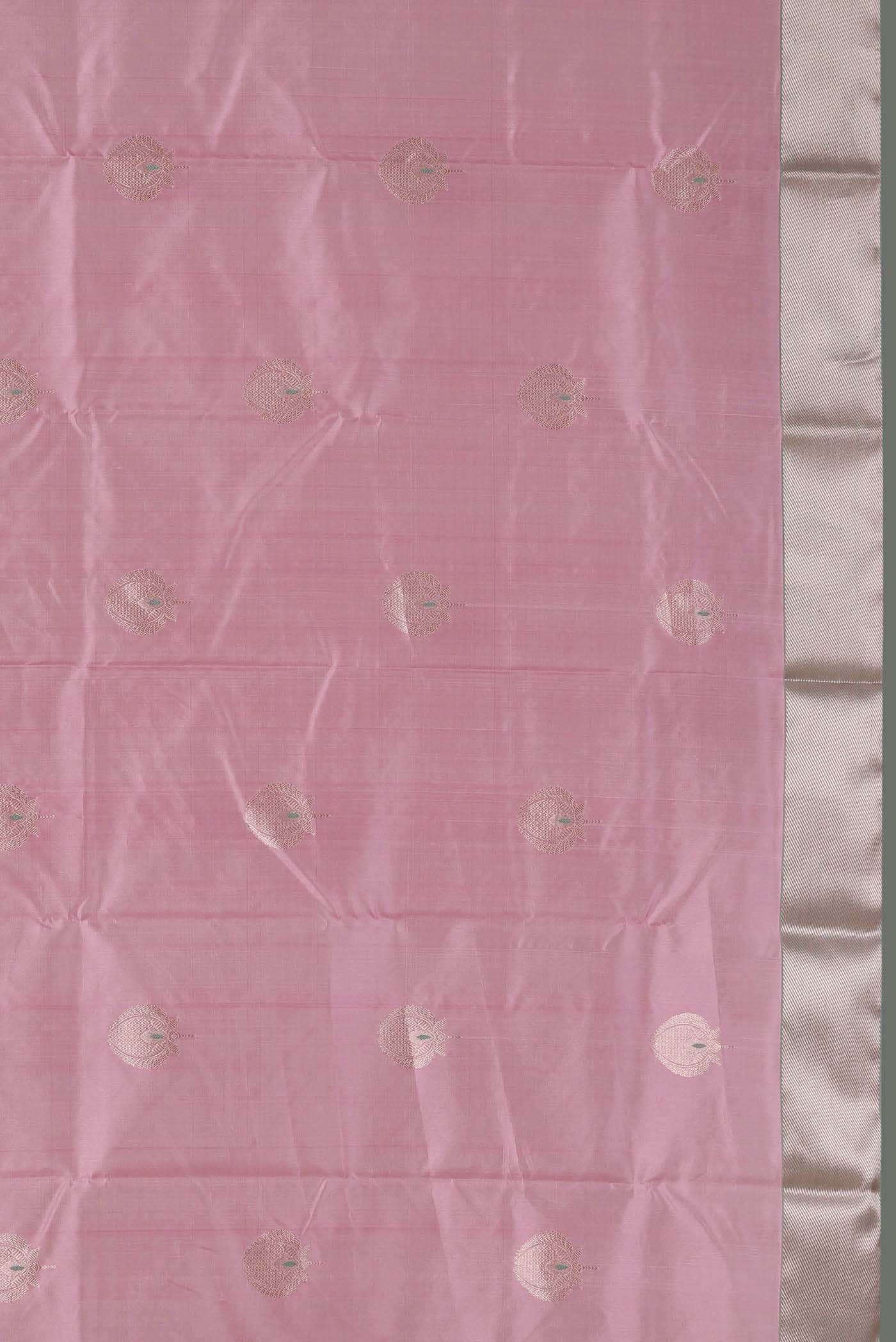 Pink Chanderi Silk Cotton Saree
