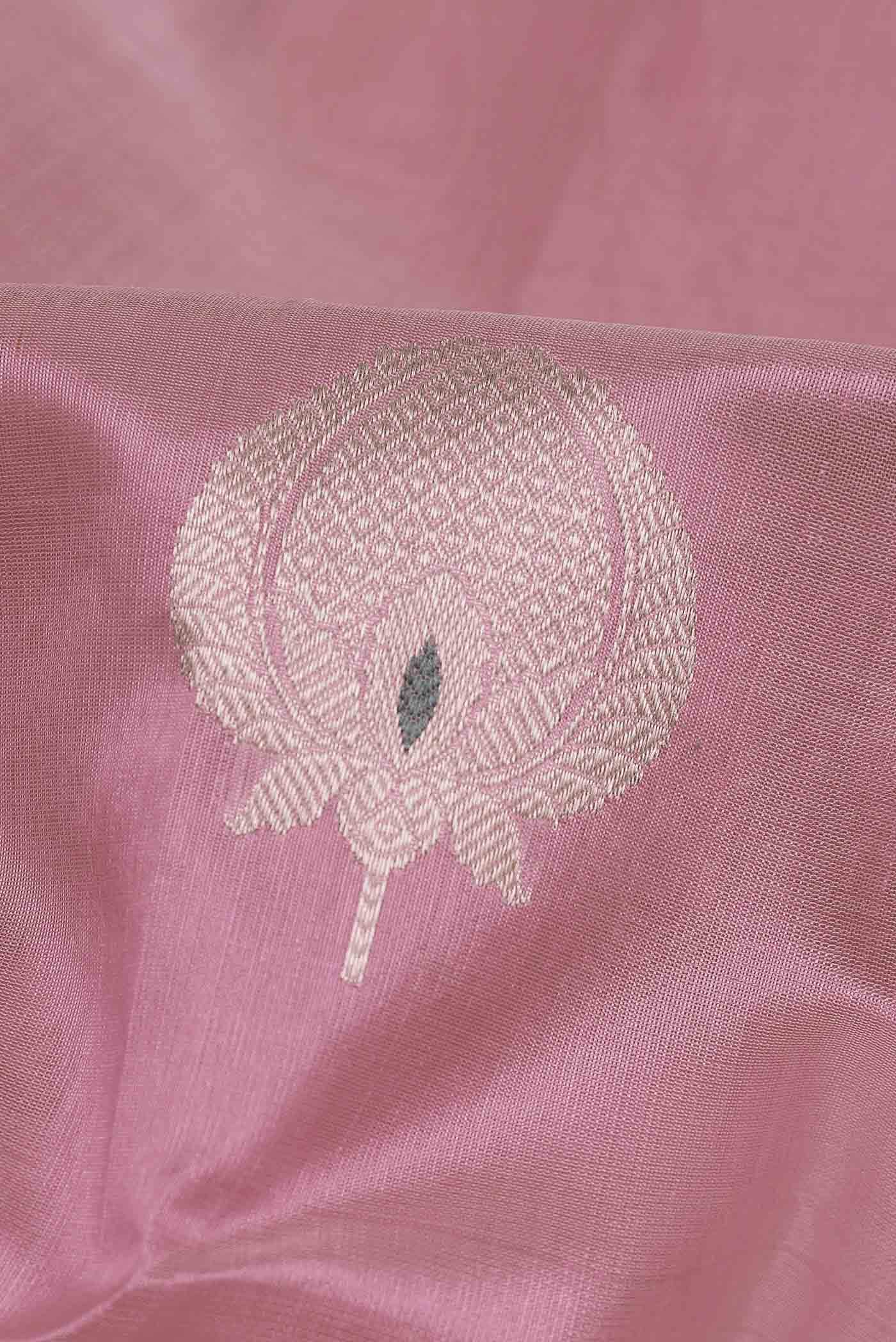 Pink Chanderi Silk Cotton Saree