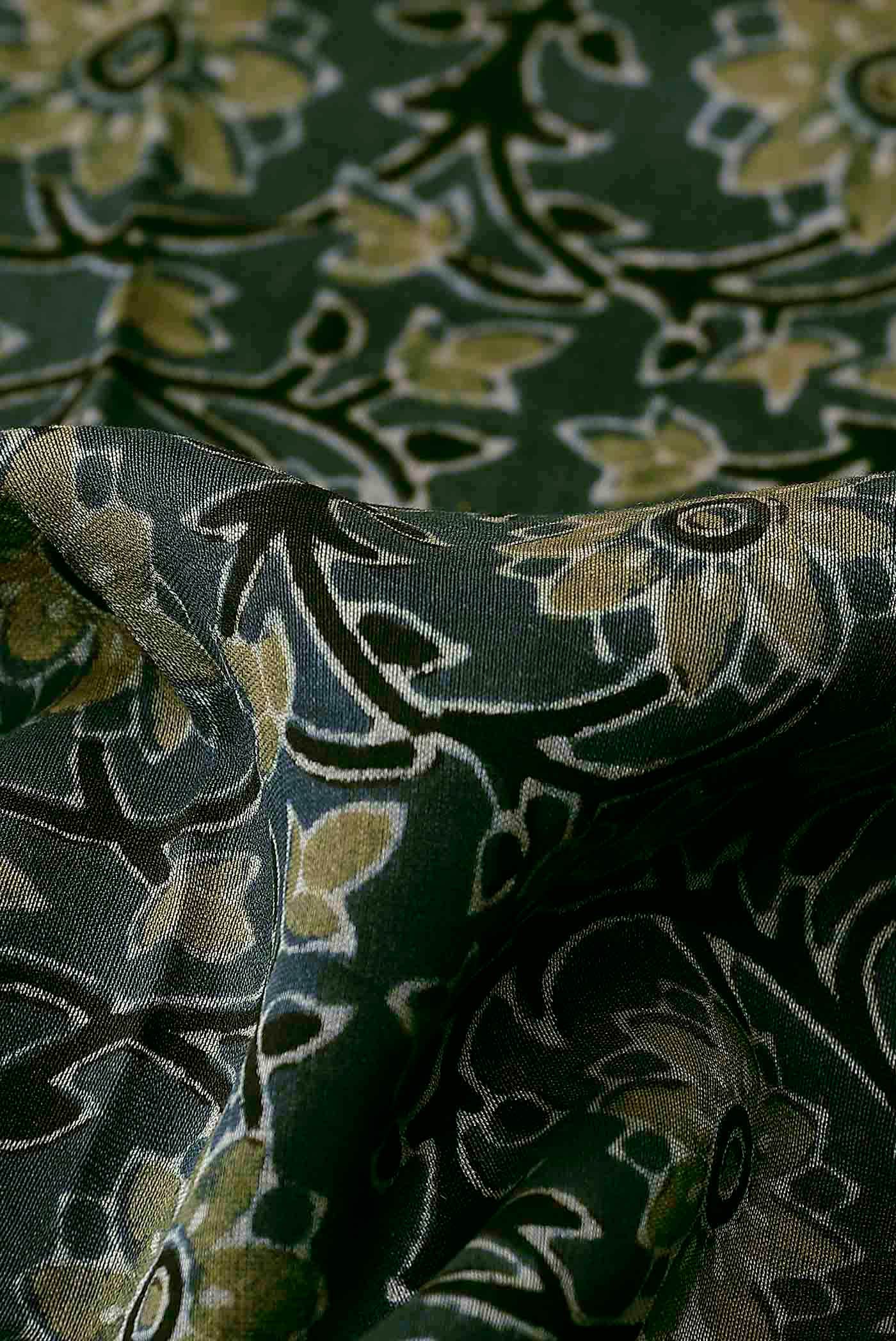 Blue Chanderi Silk Cotton Saree