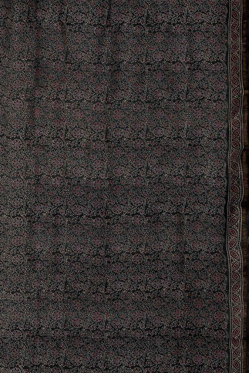Blue Chanderi Silk Cotton Saree
