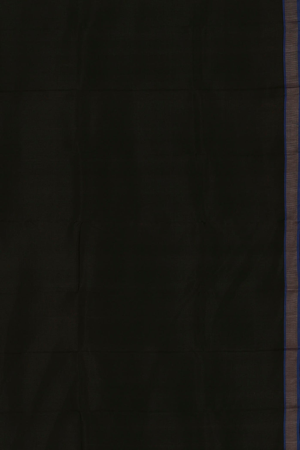 Black Kanchipuram Silk Saree