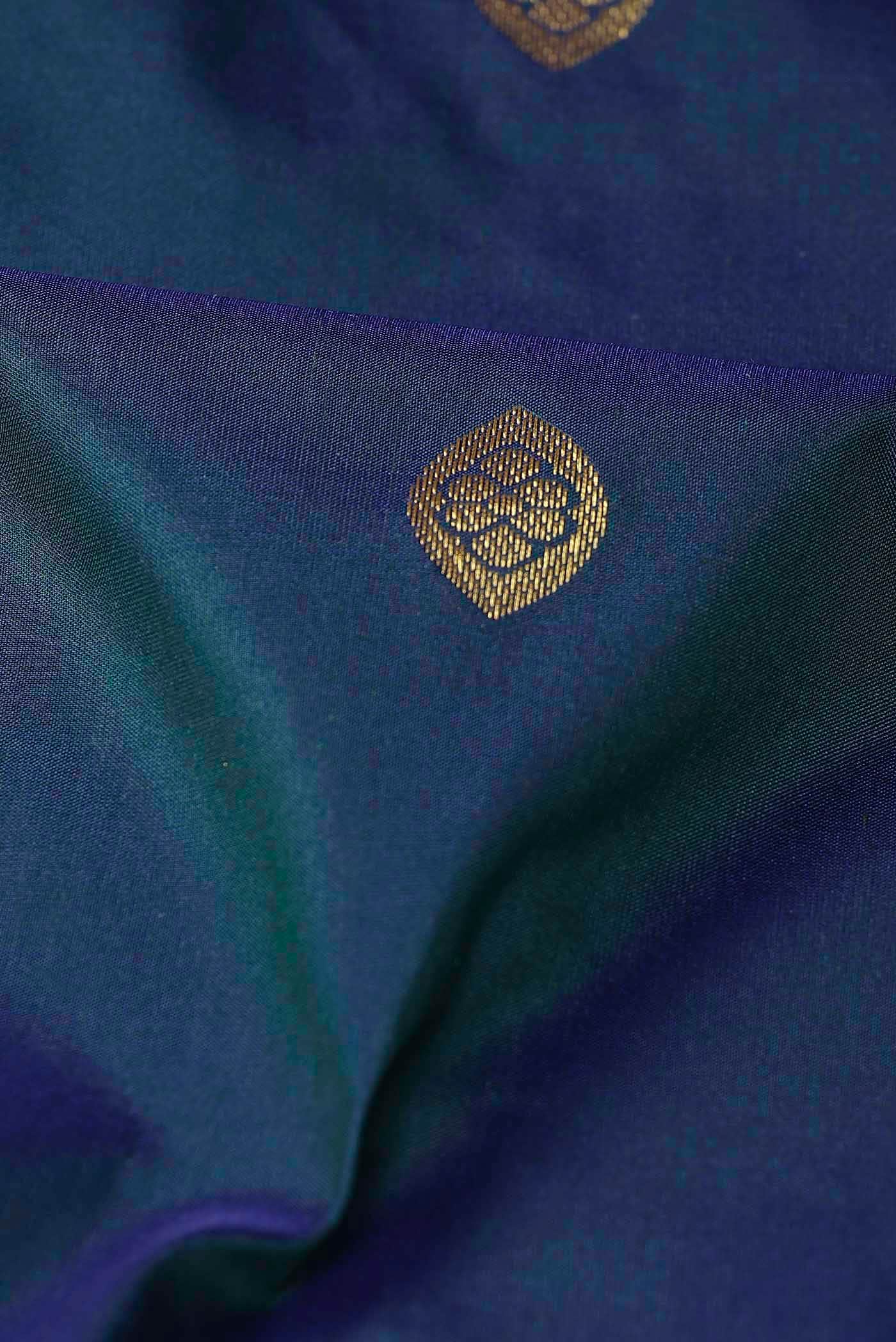 Blue Bangalore Silk Saree