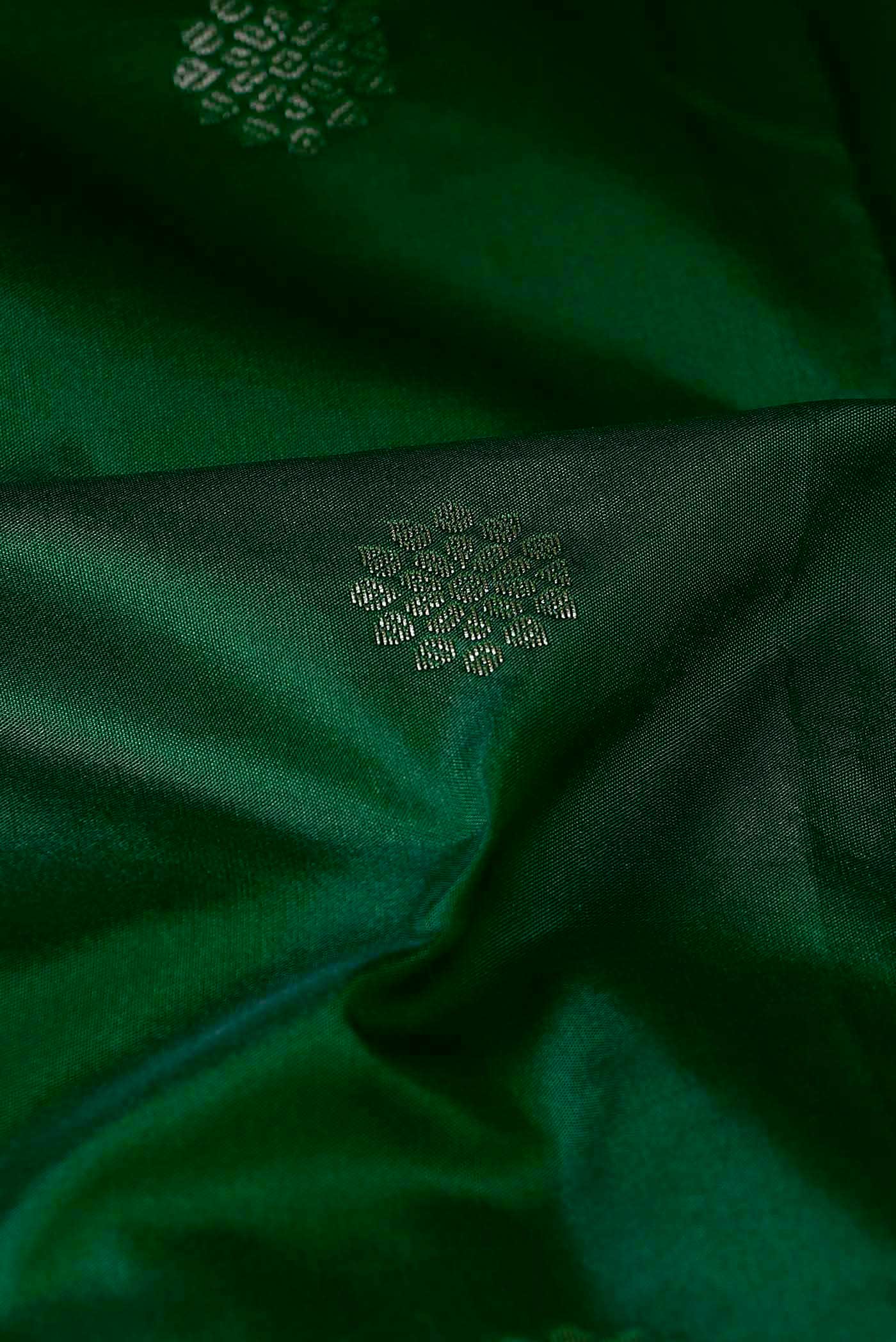 Green Blended Bangalore Silk Saree