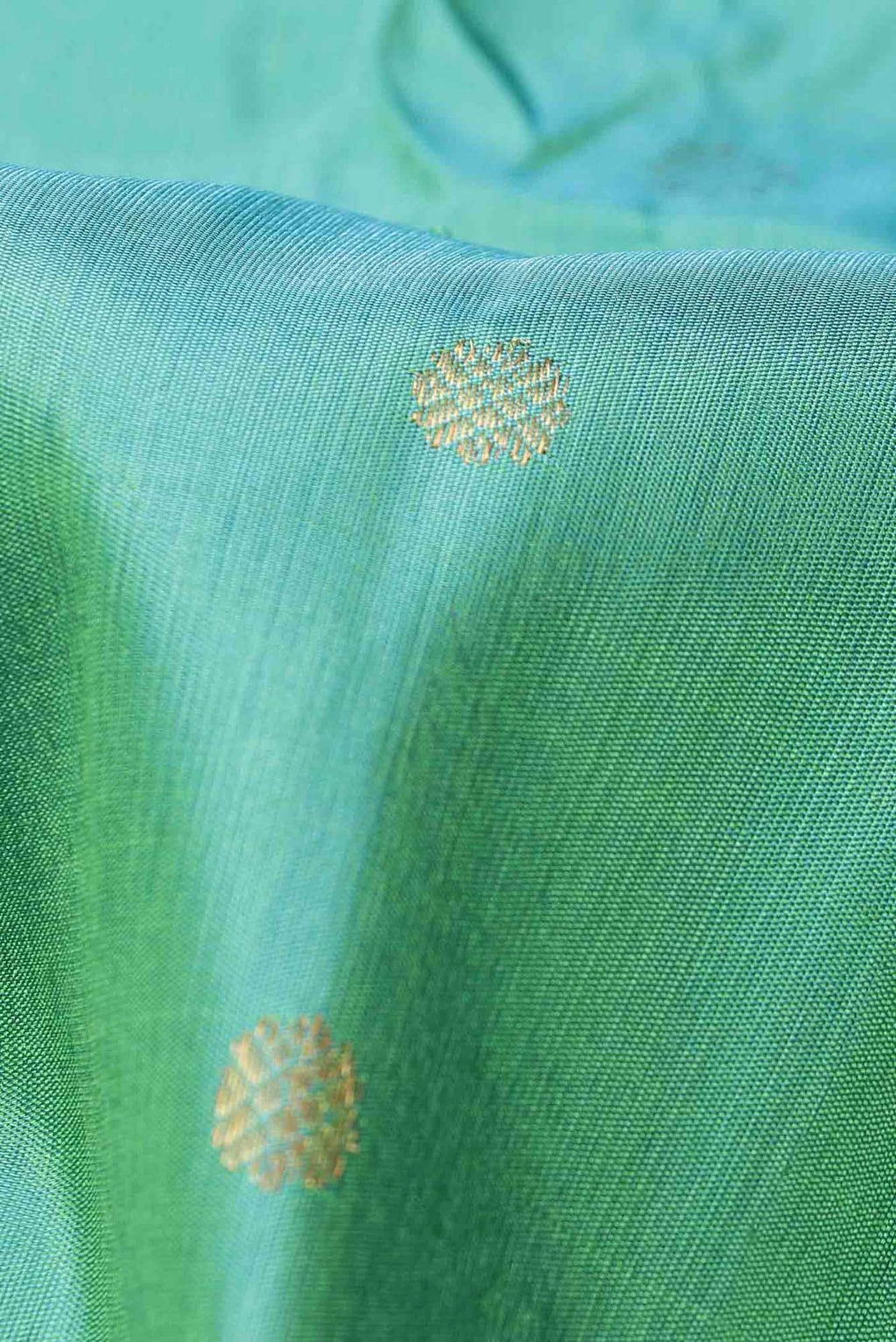 Green Gadwal Silk Saree