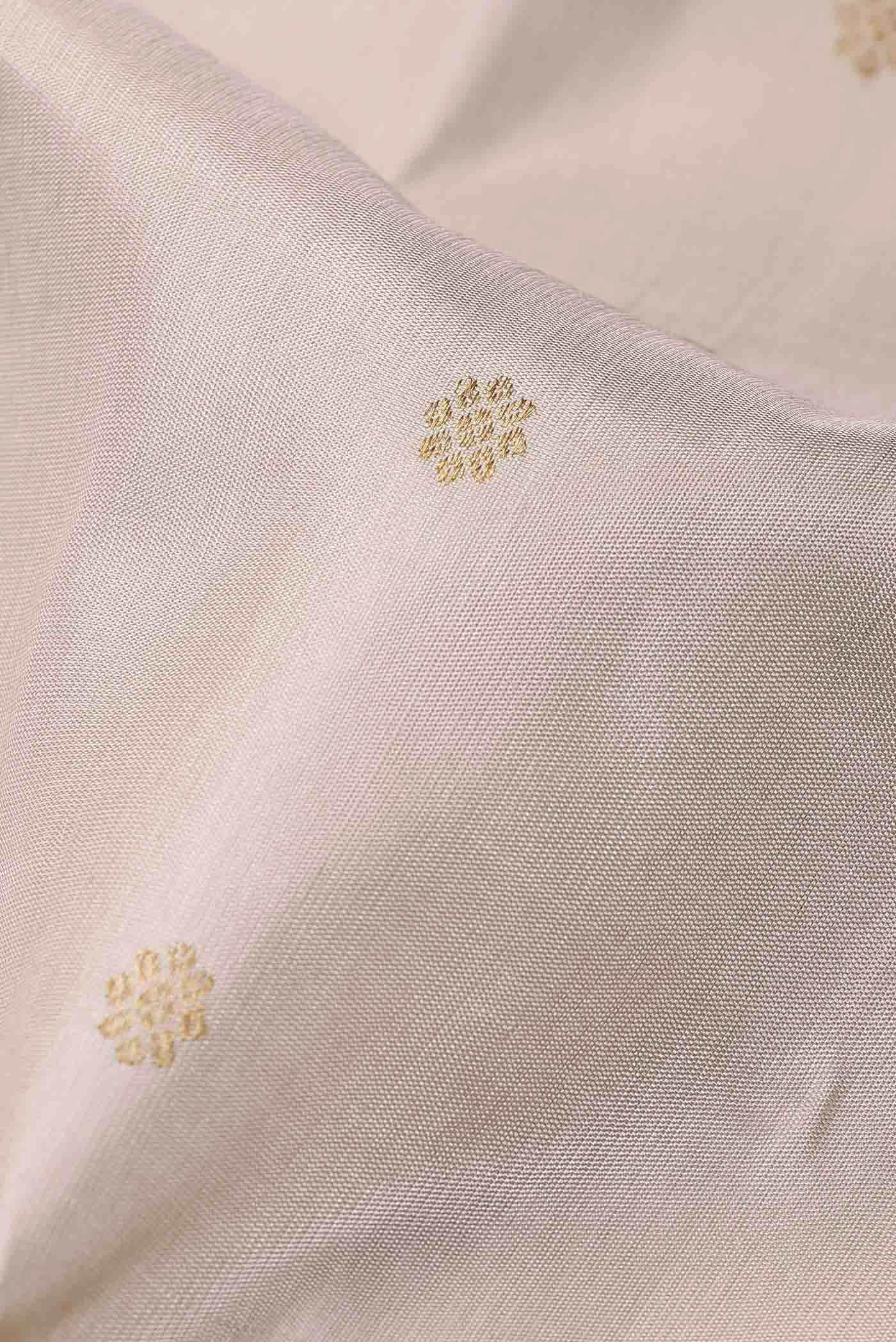 Beige Gadwal Silk Saree