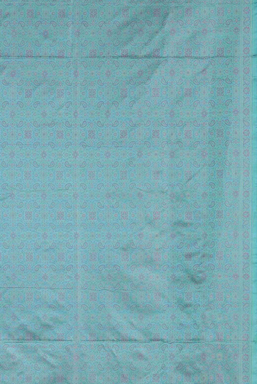 Blue Banarasi Tanchoi Silk Saree