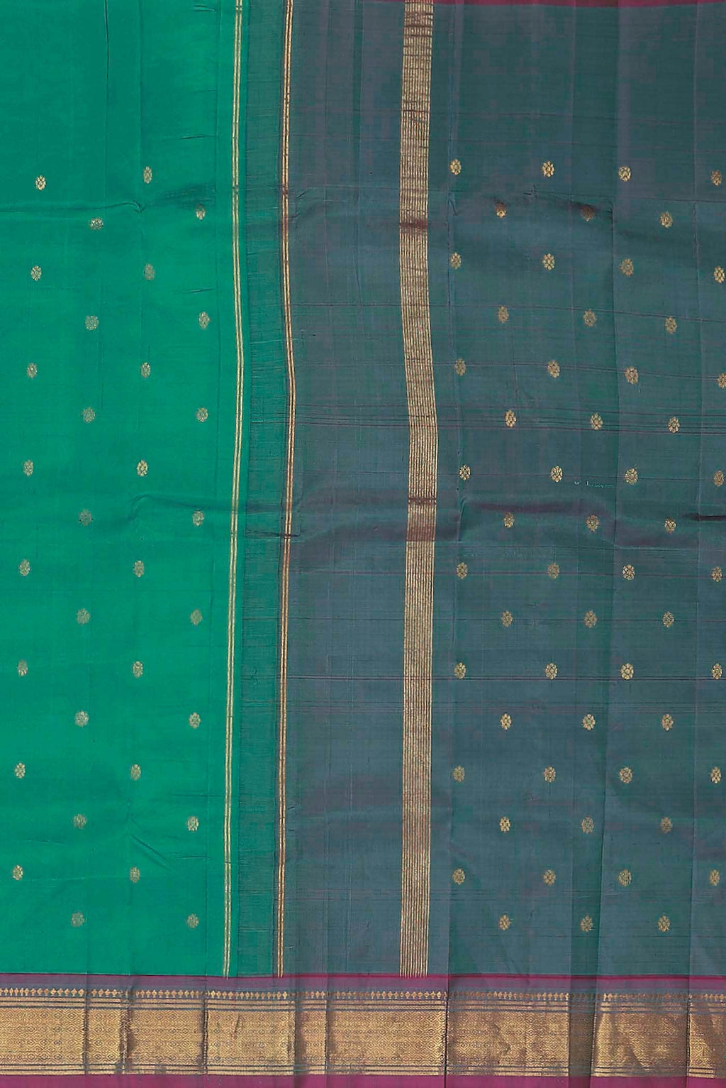 Green Kanchipuram Silk Saree