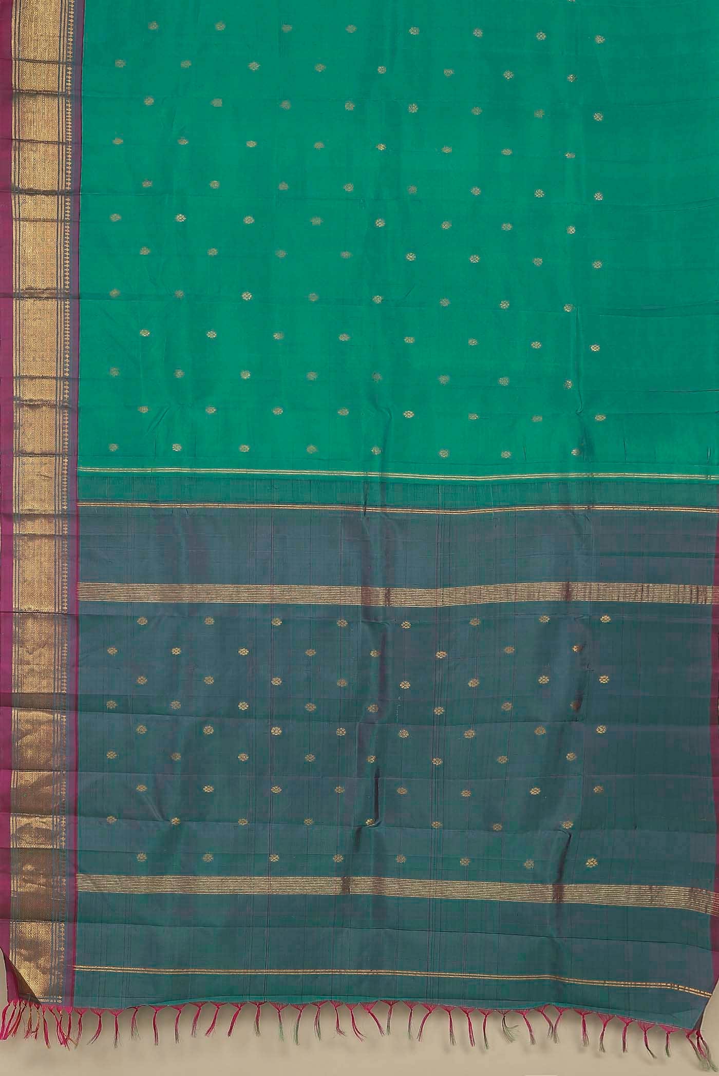 Green Kanchipuram Silk Saree