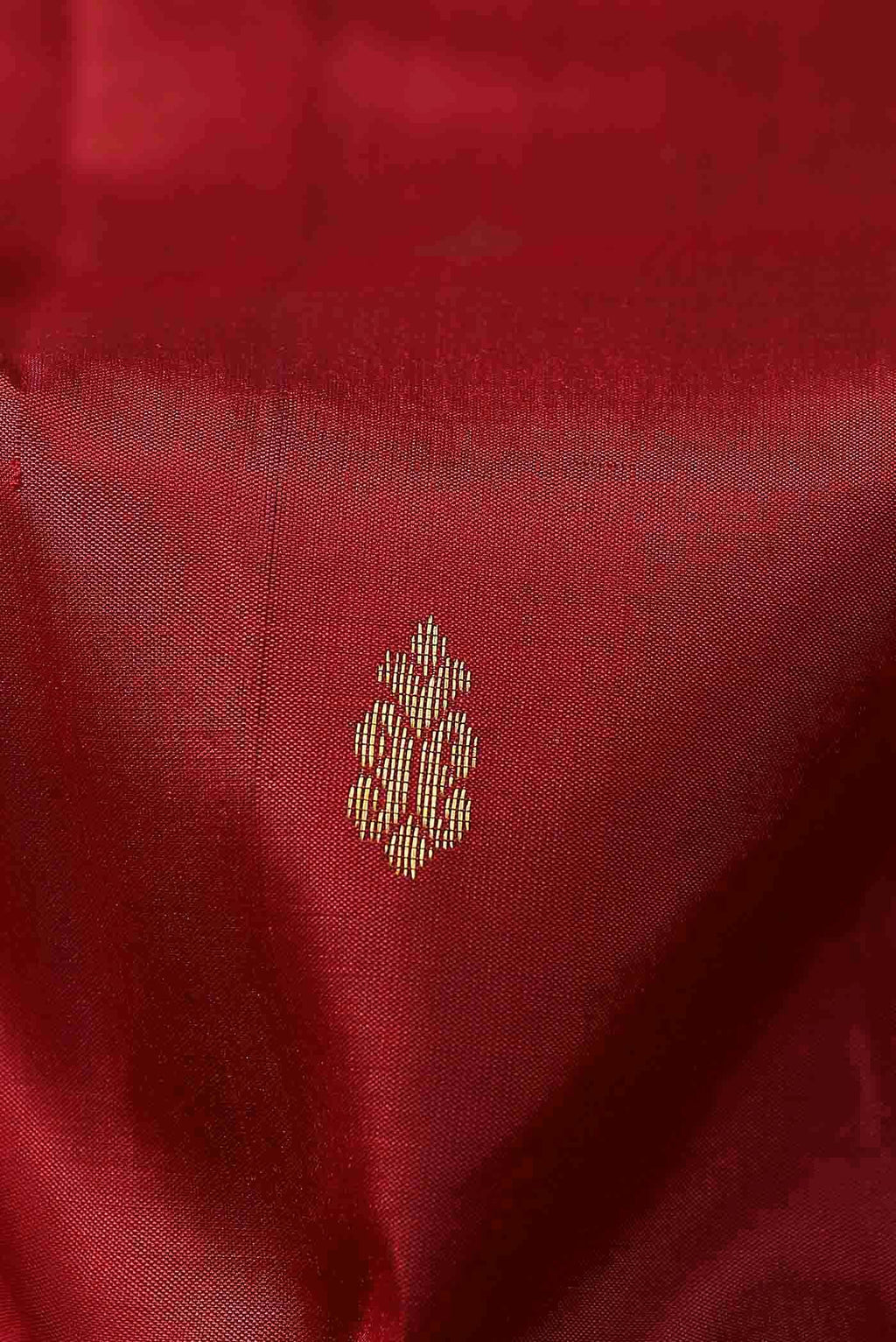 Maroon Kanchipuram Silk Saree