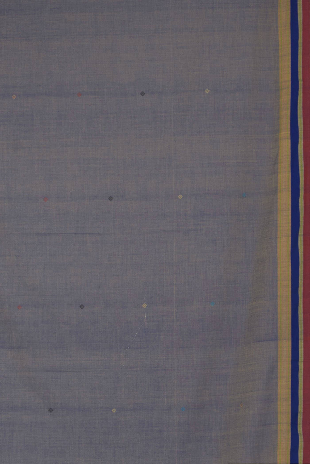 Blue Bengal Cotton Saree