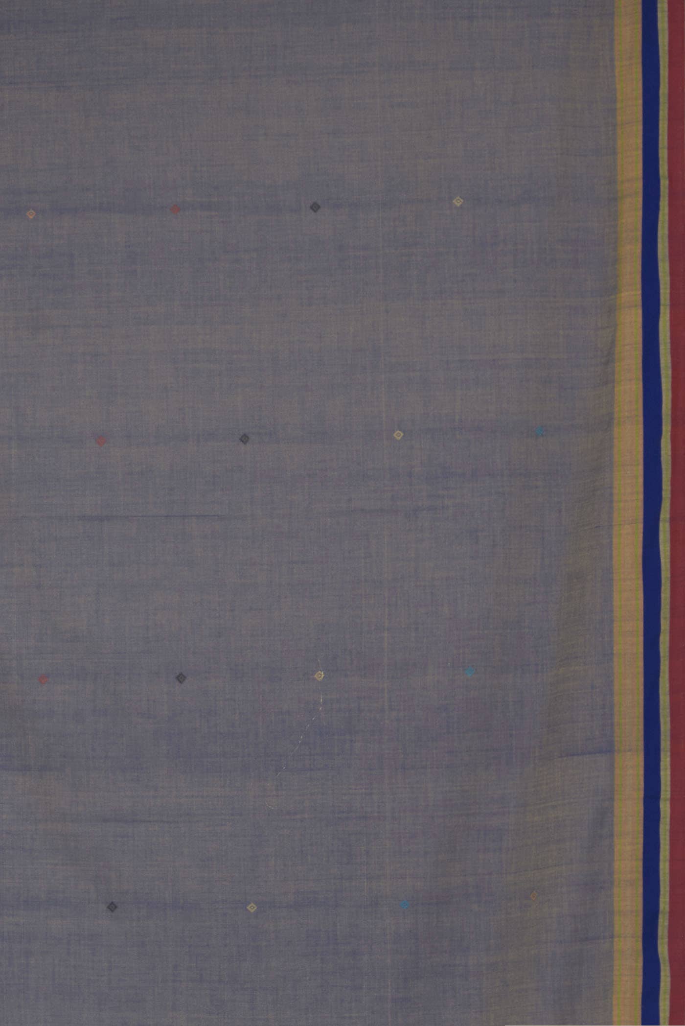 Blue Bengal Cotton Saree