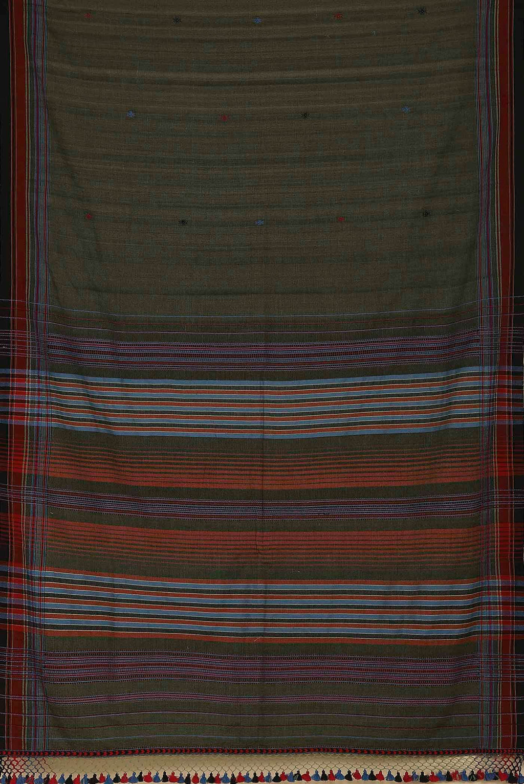 Green Handloom Cotton Saree