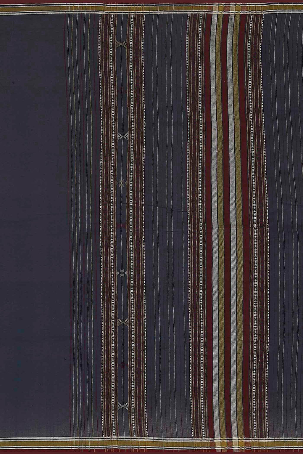 Blue Handloom Cotton Saree