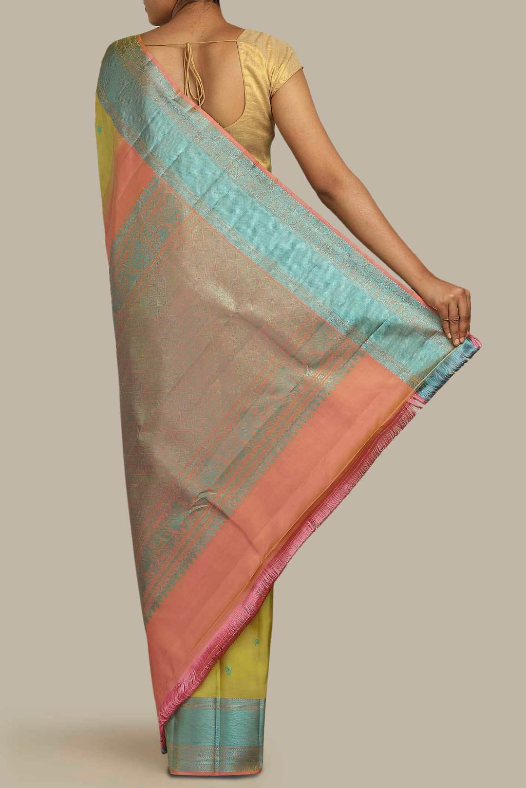 Green Kanchipuram Silk Saree