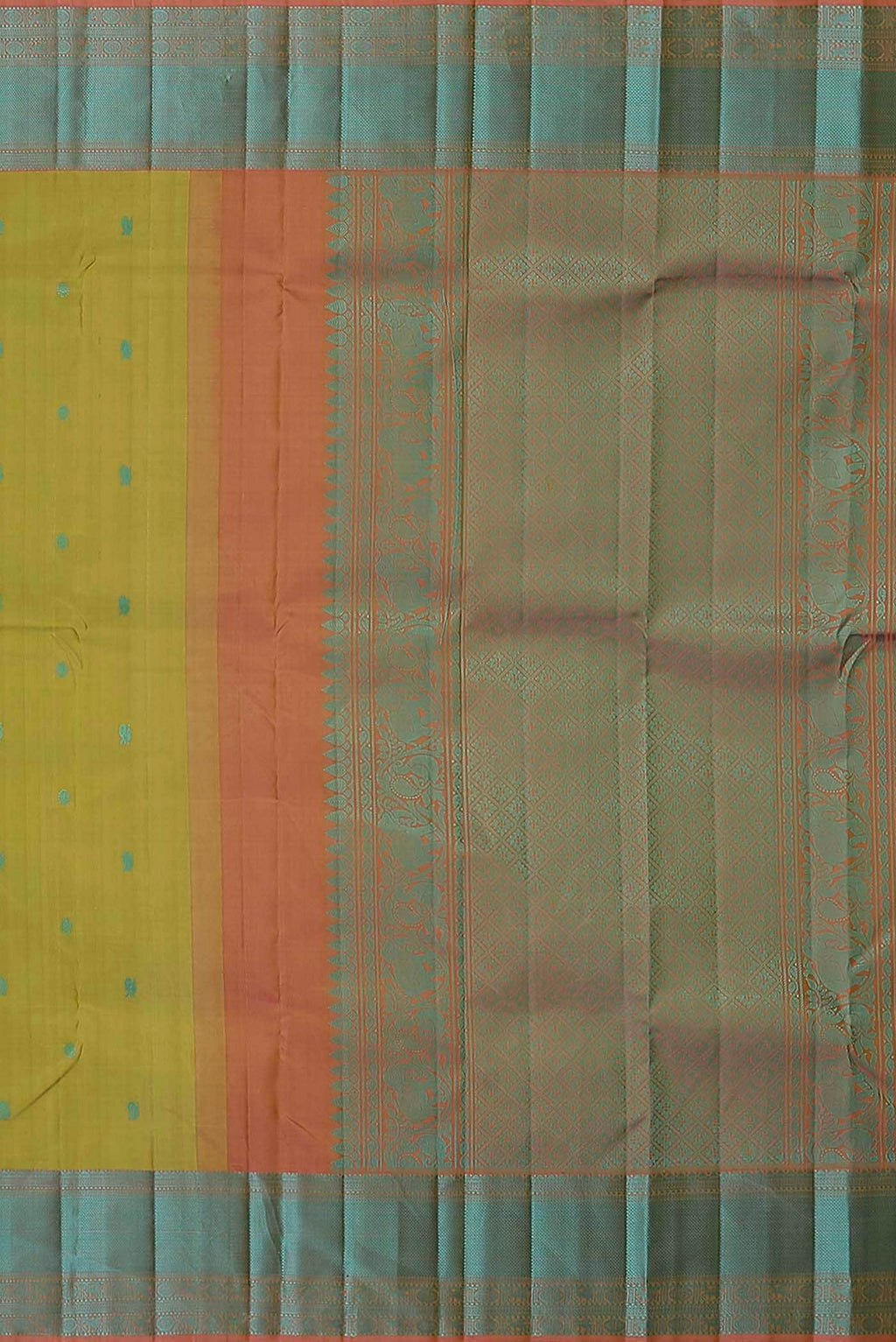 Green Kanchipuram Silk Saree