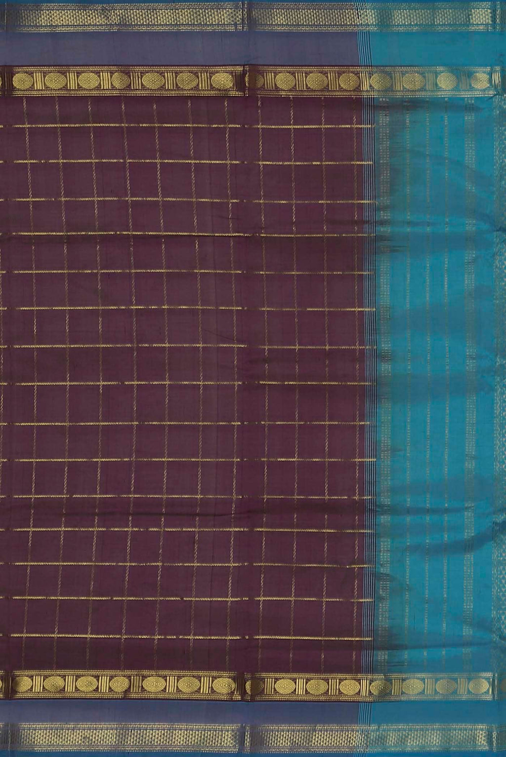 Violet Silk Cotton Saree