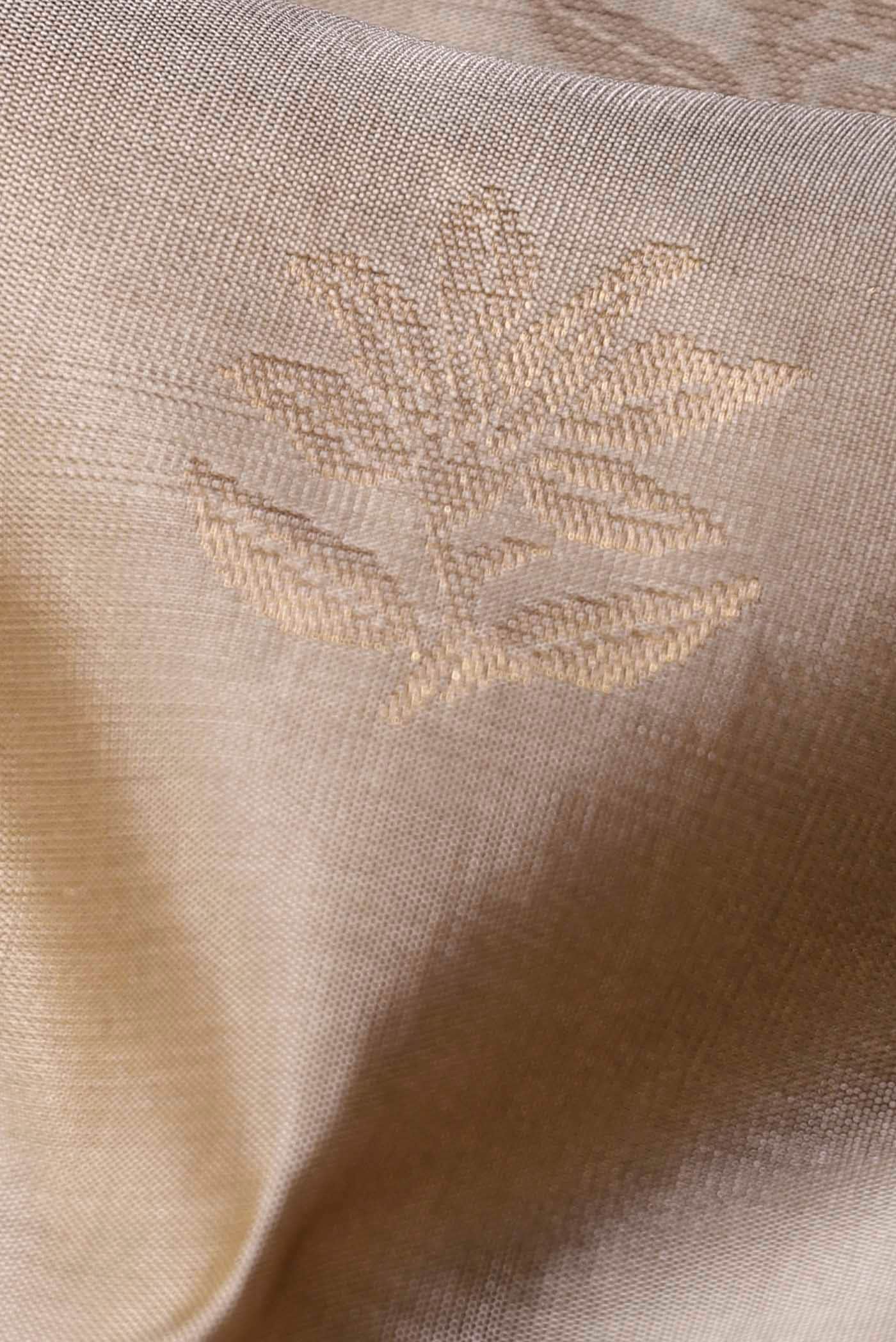 Beige Soft Silk Saree