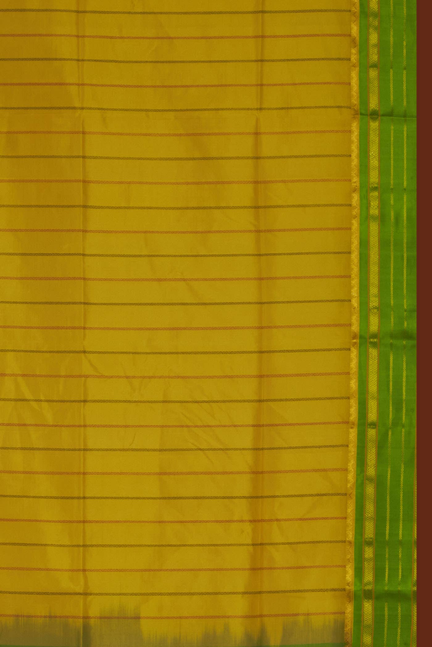 Yellow Coimbatore Silk Cotton Saree