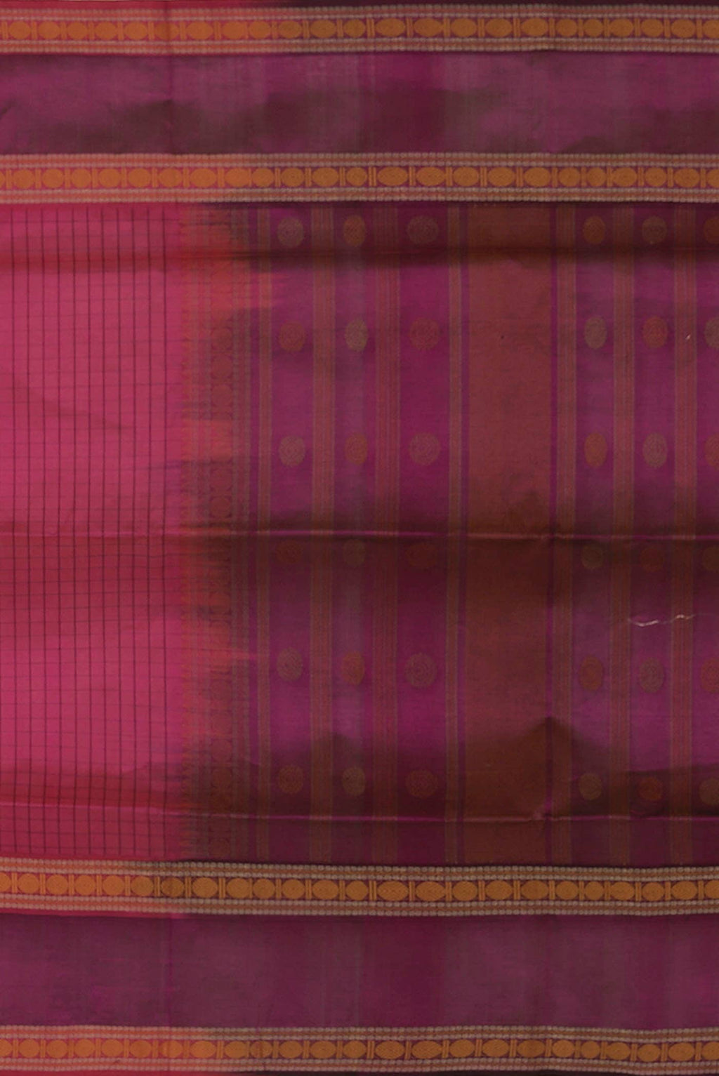 Pink Silk Cotton Saree