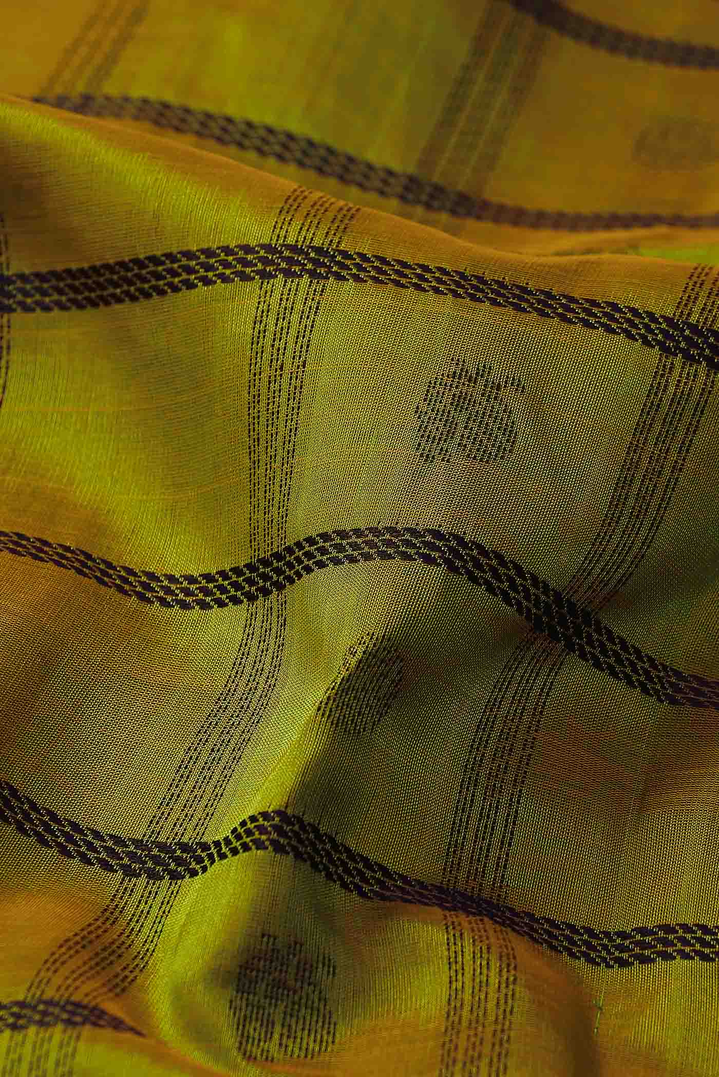 Green Silk Cotton Saree