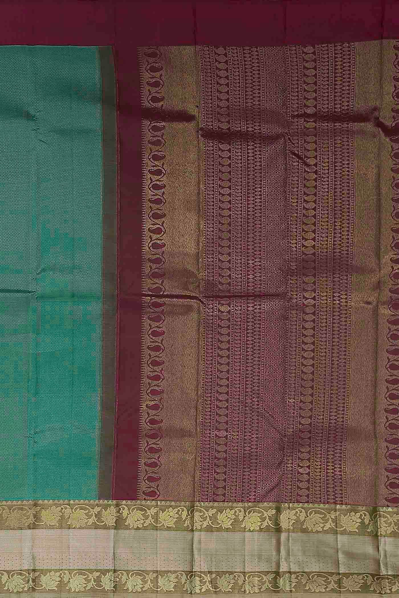 Green Kanchipuram Silk Saree