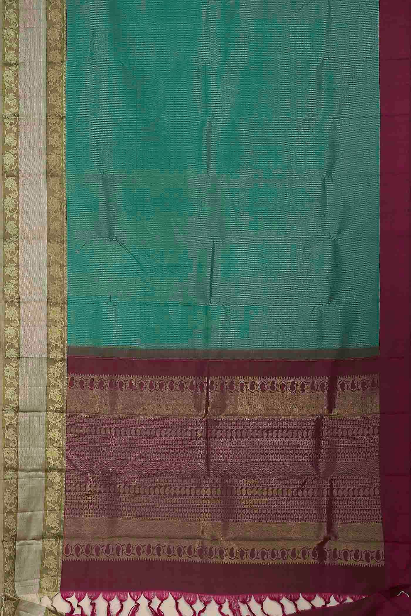 Green Kanchipuram Silk Saree