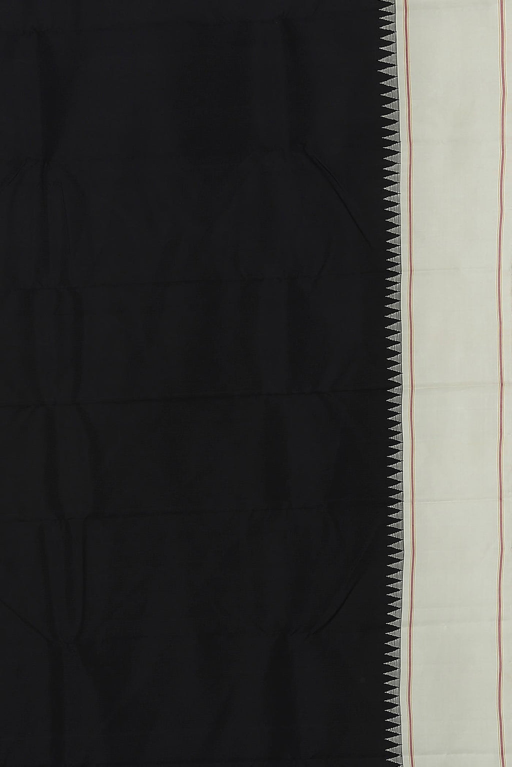 Black Kanchipuram Silk Saree