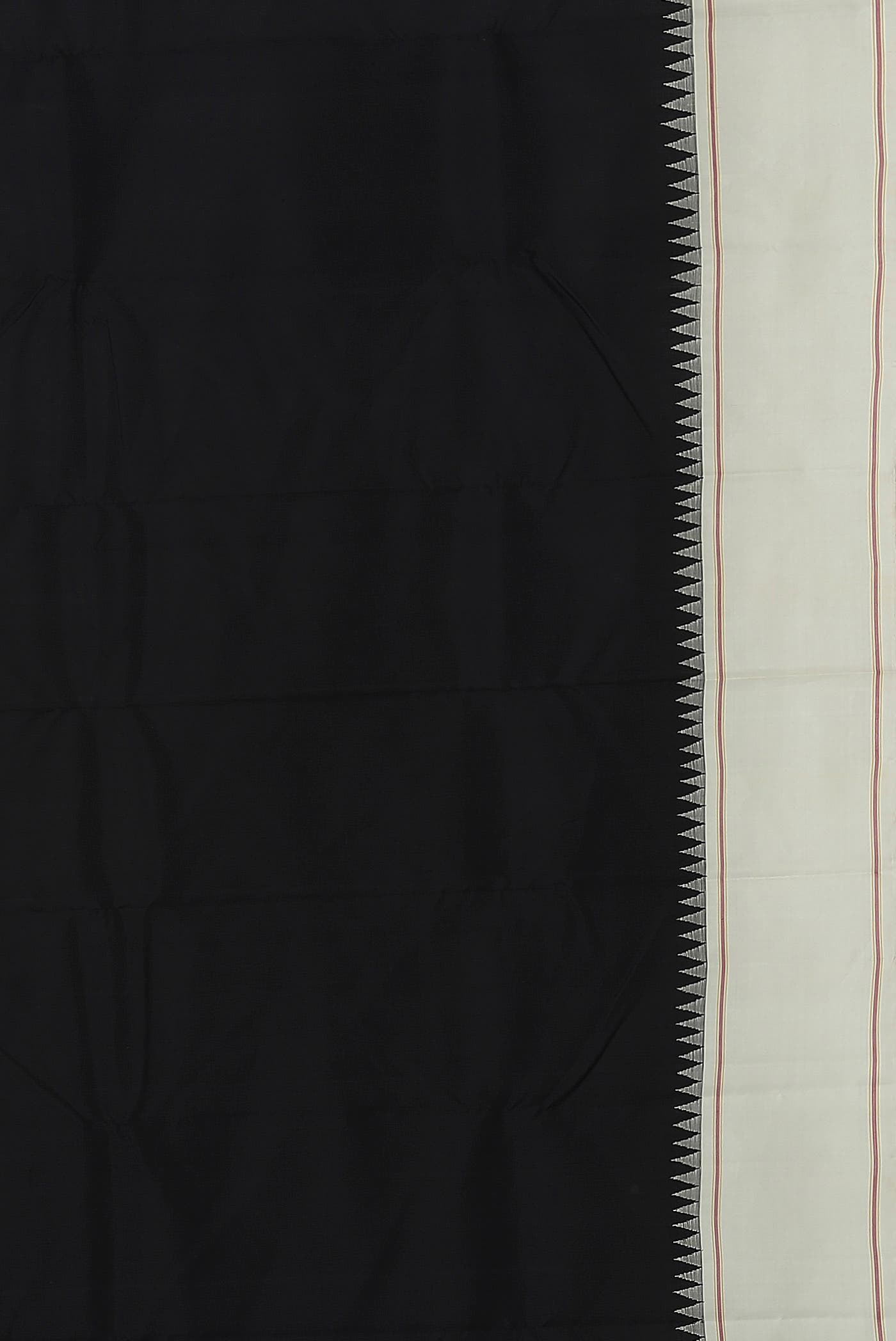 Black Kanchipuram Silk Saree